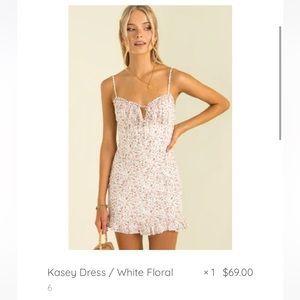 Sundae Muse floral dress